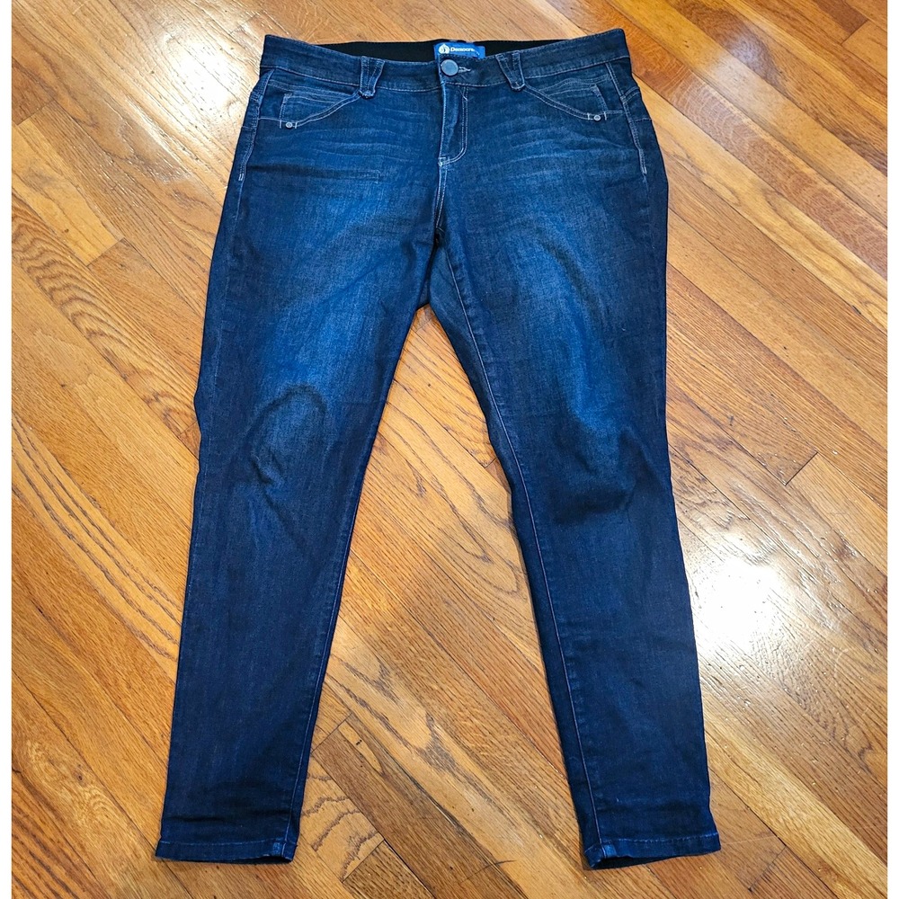 Democracy Absolution Womens 16W Dark Wash Skinny Jeans Stretch